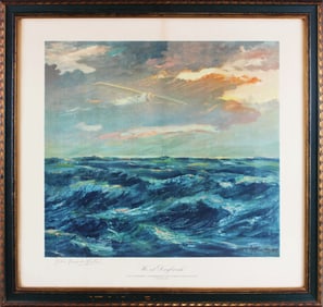 Jean Jacques Pfister Signed Print - We At Daybreak