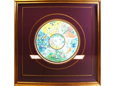 Marc Chagall, "Paris Opera Ceiling" Ltd Ed Litho