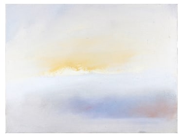 Jon R Schueler (1916 - 1992) Oil on Canvas