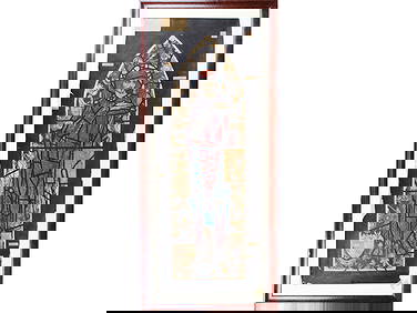 Harry Clarke Original Art Stained Glass Window (1 of 6)