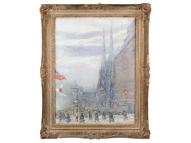 Johann Berthelsen (1883 - 1972) Oil on Canvas