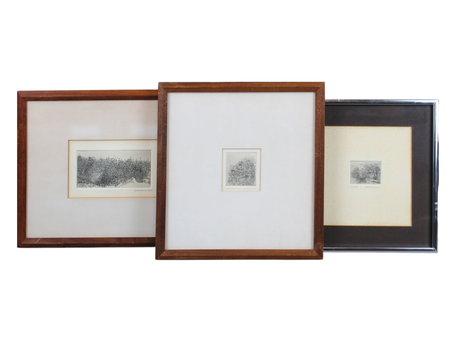 Richard Claude Ziemann, Group of 3 Etchings (1 of 4)