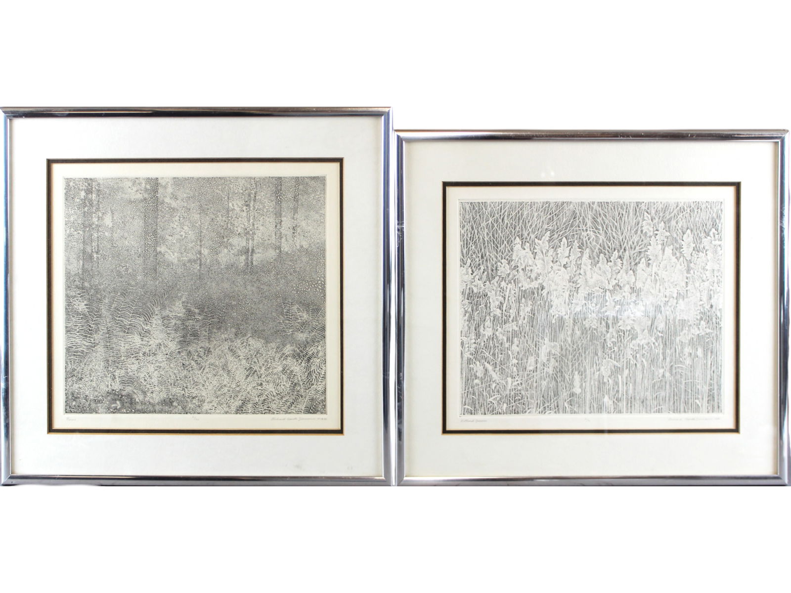 Richard Claude Ziemann, Group of 2 Etchings (1 of 3)