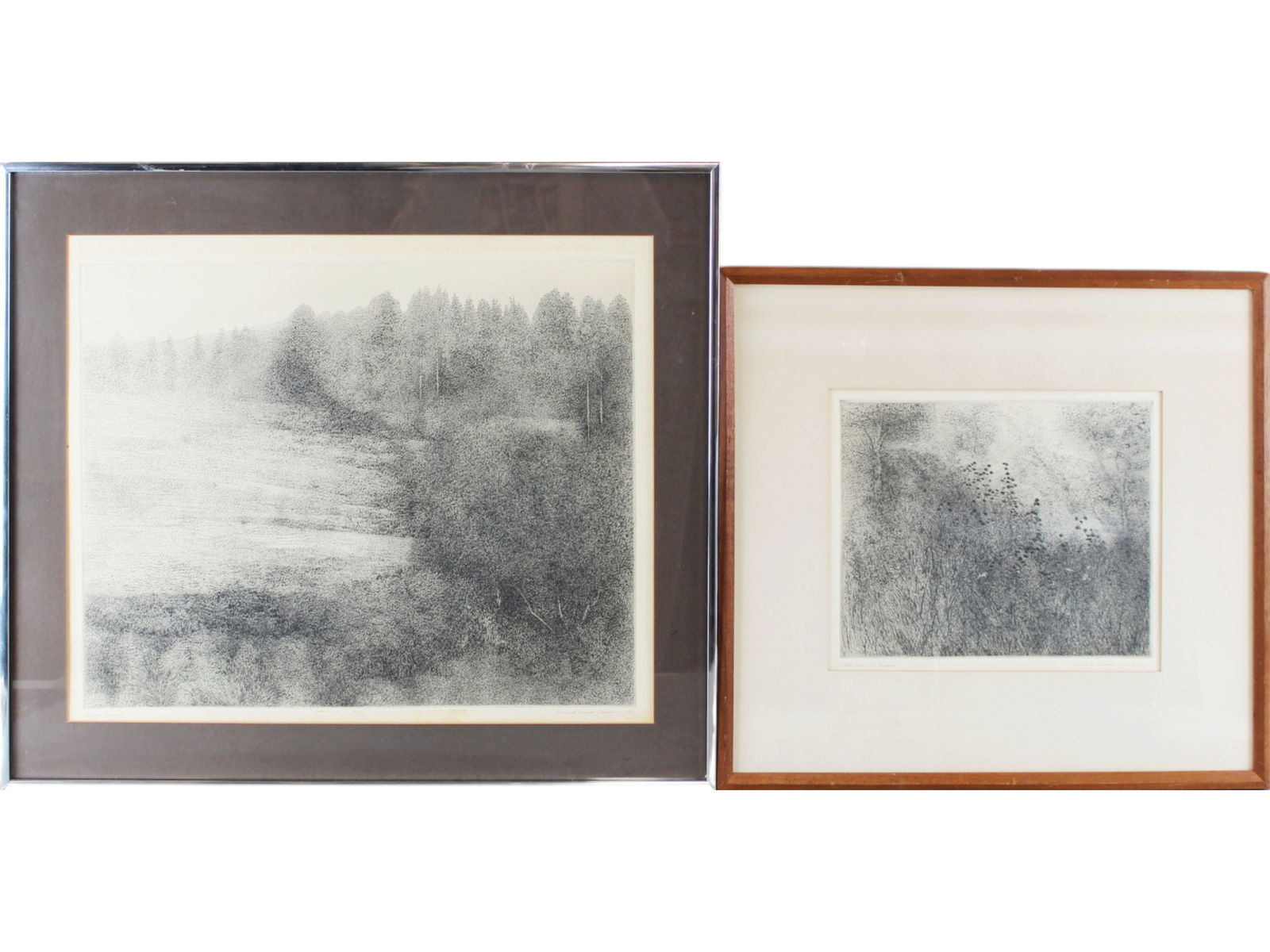 Richard Claude Ziemann, Group of 2 Etchings (1 of 3)