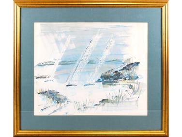 Alfred Birdsey, Coastal View Print