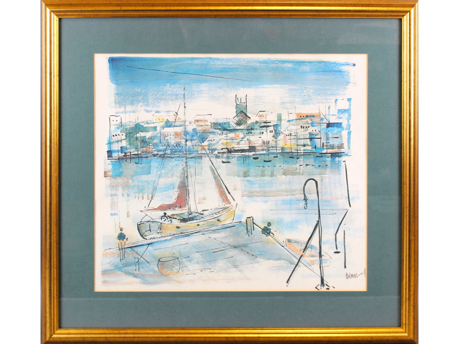 Alfred Birdsey, Seascape Print (1 of 1)