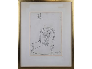 Saul Steinberg (1914 - 1999) Pen & Ink