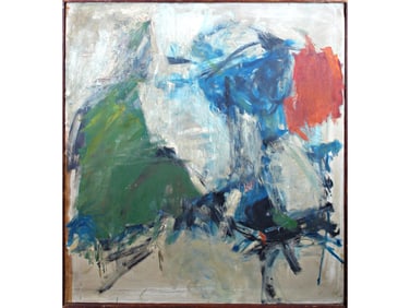 Eastman. Large Abstract Oil on Canvas