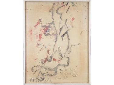 Willem de Kooning (1904 - 1997) Original Artwork