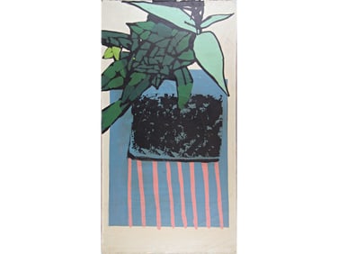 M. Eastman Abstract Oil on Canvas