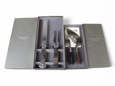 Swid Powell Reed & Barton Carving & Dessert Set