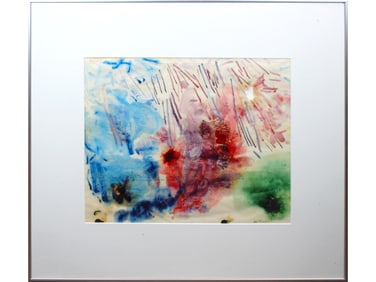 Annick du Charme, Abstract Oil on Paper