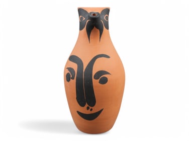 Pablo Picasso Yan Visage Terracotta Pitcher