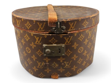 Louis Vuitton Hat Box with Lock