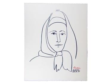 Pablo Picasso, Woman from Spain, Hand Signed Litho