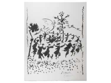 Pablo Picasso, Dance of Peace, Hand Signed Litho