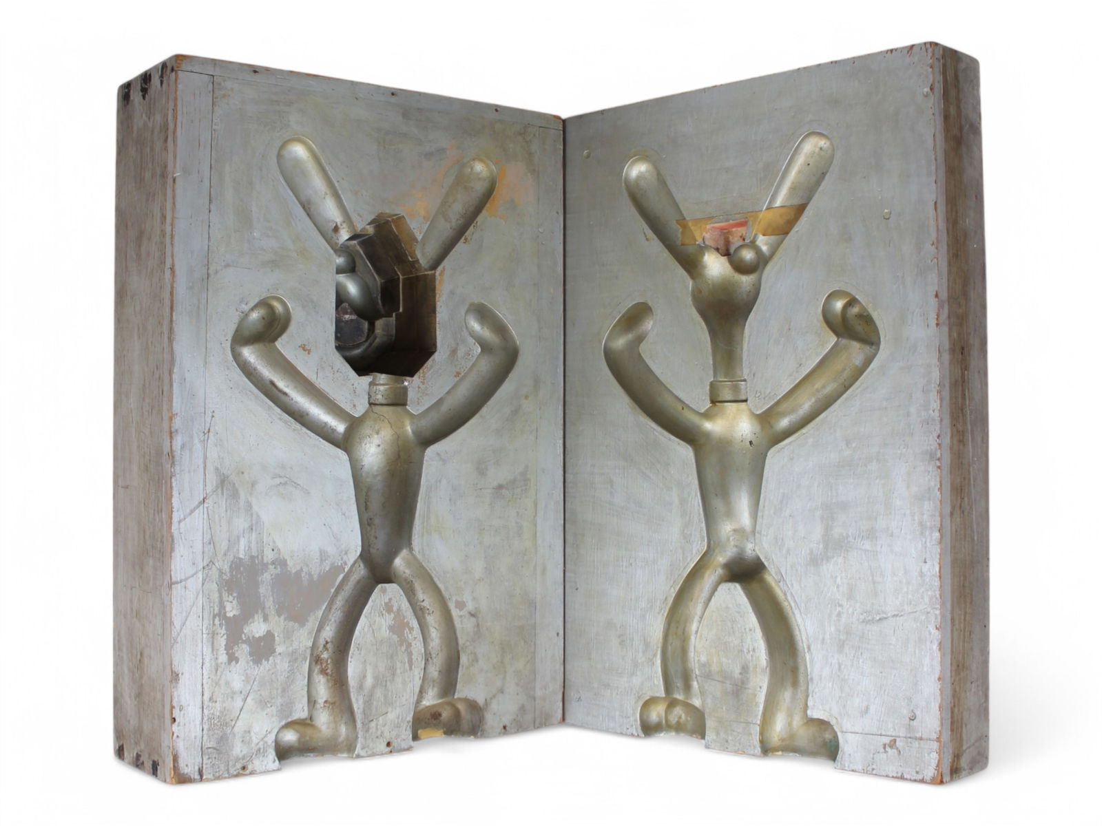 Interesting Artist's Statue Rabbit Mold (1 of 4)