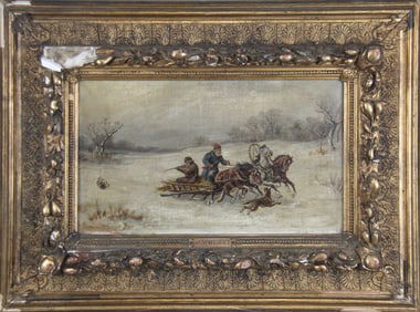 Jan Wolski (1907 - 1990) Oil on Canvas