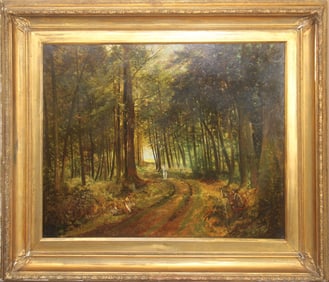 Edward John Cobbett (1815 - 1899) Oil on Canvas