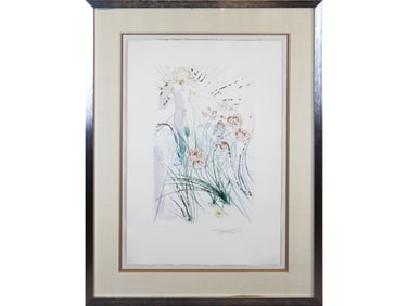 Dali Etching, Song of Solomon, Signed EA