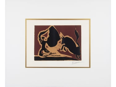 Pablo Picasso, Farol, Hand Signed Linocut