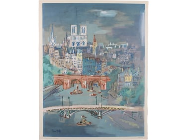 (4) Art Prints including Dufy