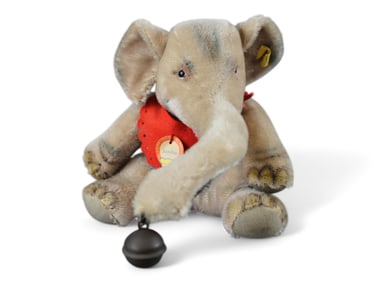 Steiff Jumbo Elephant with Tag