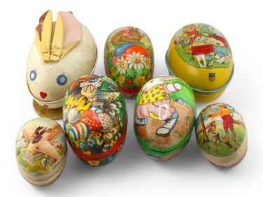 Lot of Easter Egg Candy Containers