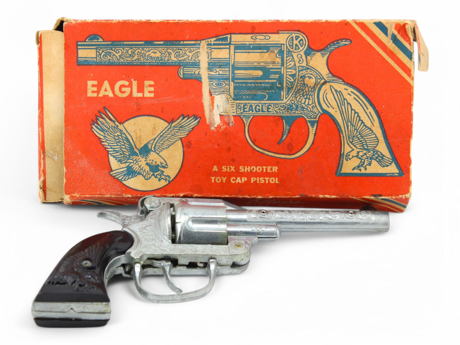 Kilgore The Eagle Cap Pistol: In Partial Box