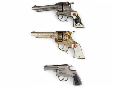 Vintage Cap Gun Lot of (3)