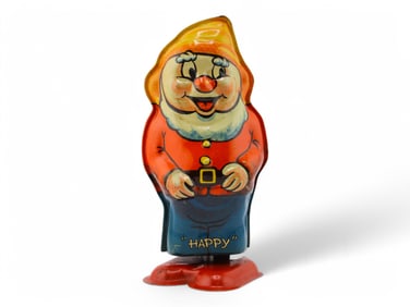 Mettoy. Wind Up Happy From Snow White