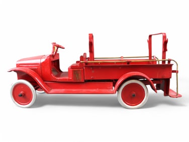 Buddy L Pressed Steel Fire Truck