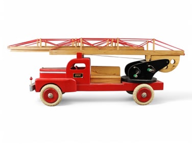 Brio Wooden Fire Ladder Truck