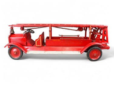 Keystone Pressed Steel Fire Ladder Truck