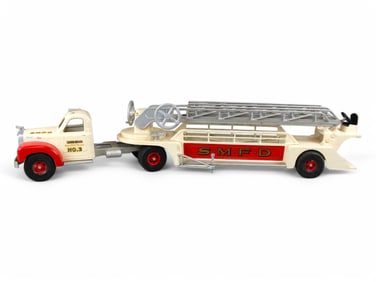 Smith Miller Fire Ladder Truck White Repaint