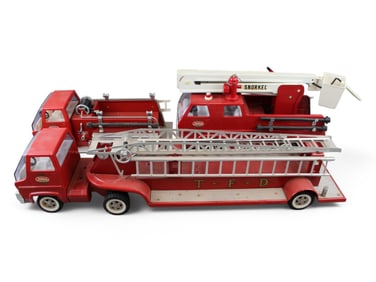 (3) Tonka Fire Vehicles