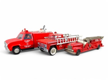 (3) Fire Vehicles