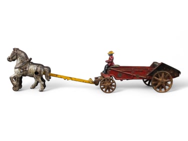 Arcade Cast Iron McCormick Deering Manure Spreader
