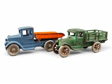 Arcade & Kilgore Cast Iron Trucks
