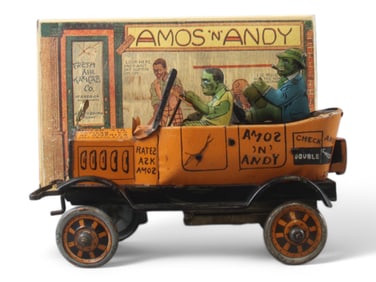 Marx Wind Up Amos and Andy Fresh Air Taxi