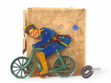 American Flyer Motorcycle Mike in Rough Box