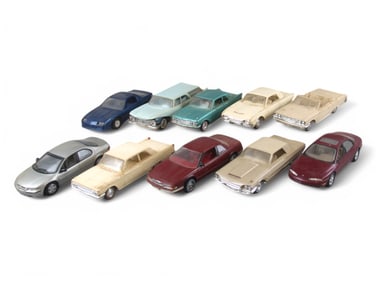 (10) Vintage Promo Cars
