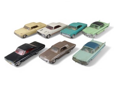 (7) Vintage Promo Cars