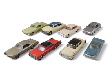 (8) Vintage Promo Cars