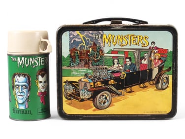 Munsters Lunchbox and Thermos