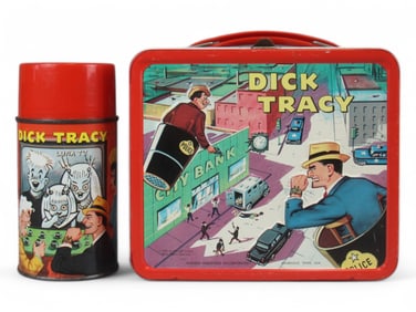 Dick Tracy Lunchbox and Thermos