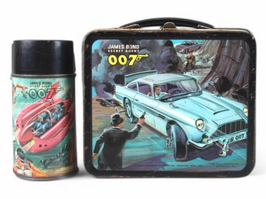 James Bond 007 Lunch Box and Thermos