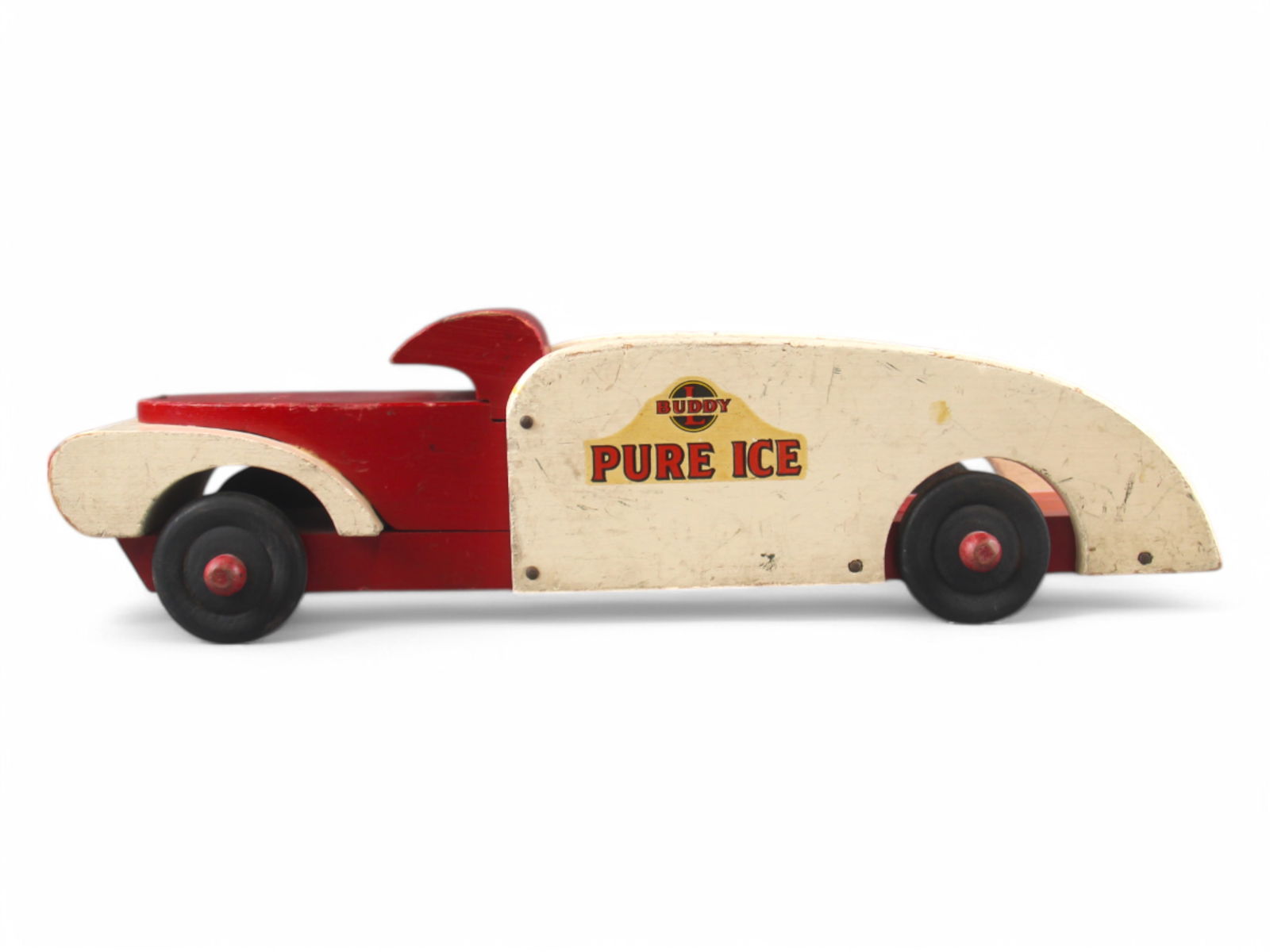 Buddy L Wood Ice Truck (1 of 5)