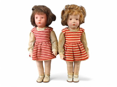 Kathe Kruse Lot of (2) Dolls