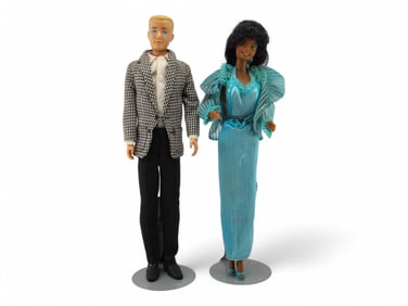 Lot of (2) Barbie "Family" dolls